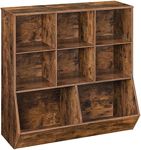 HOOBRO Kids Bookshelf, Toy Storage Cabinet, Kids Toy Organizer, 8 Cubicles by HOOBRO