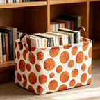 Rectangle Baksetball Print Storage Basket, Books Box, Room Decor, Gift Basket - Image 3