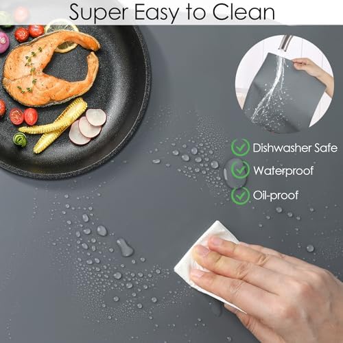 Extra Large Silicone Mat, 31.5x16.9 Large Silicon Placemats - Image 4
