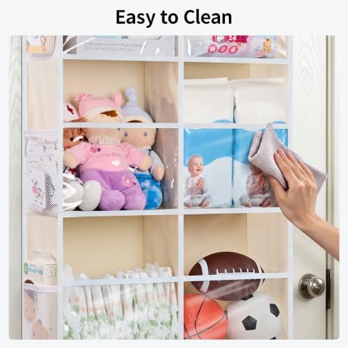 JARLINK Over the Door Organizer, Extra Large Storage - Image 6