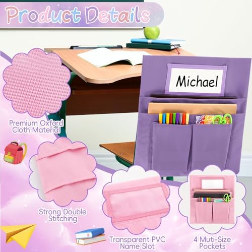 gisgfim 12 Pcs Small Chair Pockets - Image 3