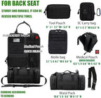 7 PACK Tactical Seat back organizer Truck organizer - Image 6