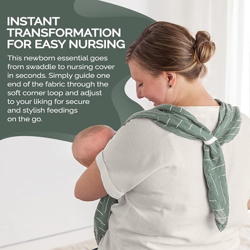 Itzy Ritzy Breastfeeding Boss Multi-Use Cover – A Nursing Cover, Car Seat Wrap - Image 4