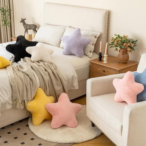 Star Pillow, Decorative Throw Pillow - Image 5