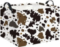 Rectangular Cow Basket Kids Basket Baby Storage Bin Basket Organizer Box by HIYAGON