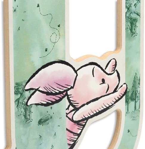 Disney Winnie the Pooh Letter U Wood Wall Decor - Image 4
