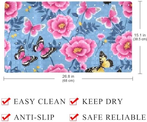 Baby Bath Mat Non Slip 26.8"x15.1" Bathtub Mat - Image 4