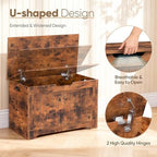 Storage Chest, Wooden Storage Bench - Image 2