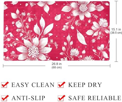 Baby Bath Mat Non Slip 26.8"x15.1" Bathtub Mat - Image 4