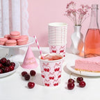 WRAPAHOLIC 9oz Pink Paper Cups - Image 5