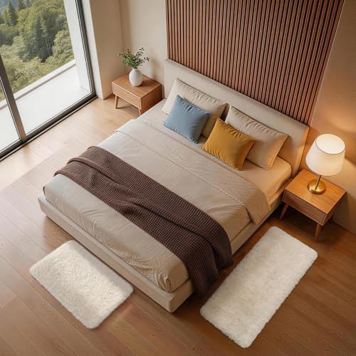 Ophanie Small Rug Washable Non Slip Throw Bedside Area Rugs, Fluffy Soft Mini - Image 5