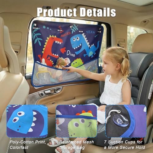 Car Window Shade for Baby, Critter Crew - Image 5
