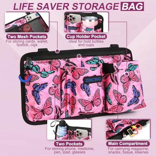 Wheelchair Side Bag, Wheel Chair Armrest Pouch Accessories - Image 2