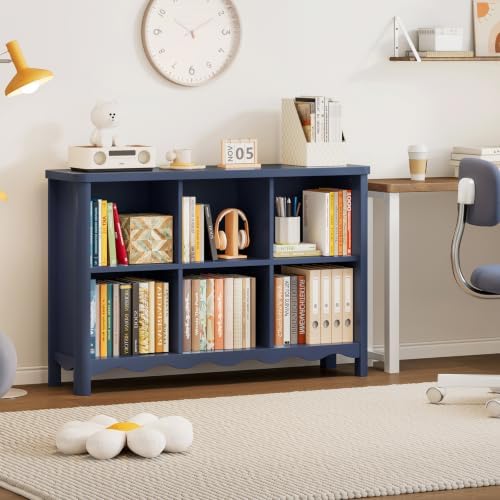 ONBRILL 6 Cube Storage Organizer Shelf, Bookshelf and Toy Storage Organizer - Image 4