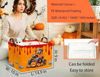 Large Halloween Themed Candy Gift Boo Basket - Image 2