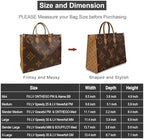 OMYSTYLE Purse Organizer Insert, Felt Tote Bag Organizer Insert - Image 5