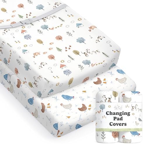 Sorrel + Fern Baby Changing Pad Cover by SorrelFern