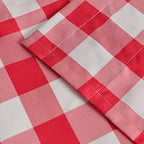 Hiasan Buffalo Plaid Curtains Valances, 52W x 18L, 1 Panel - Image 5