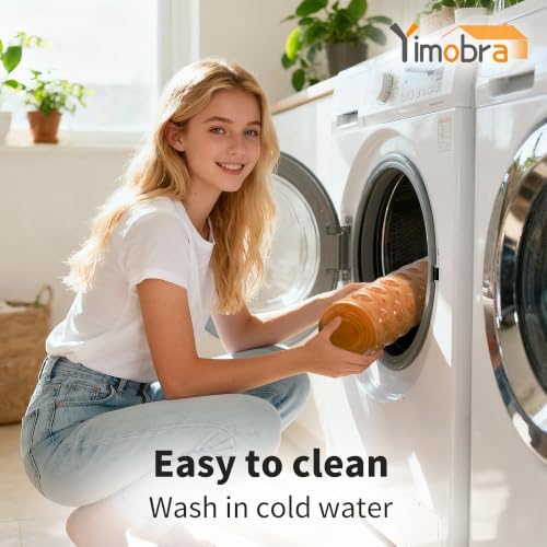 Yimobra Non Slip Bath Mat for Tub 40x16, Extra Long Bath Tub Mat - Image 6