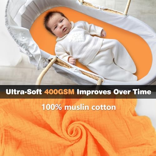 Baby Bassinet Sheets Cotton 3 Pack - Image 3