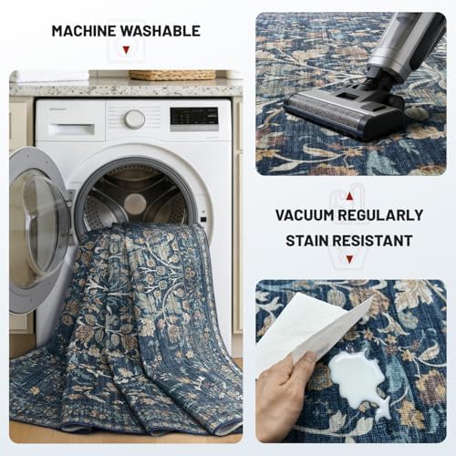 Washable Area Rugs 5'x7', Ultra Soft Carpet - Image 6