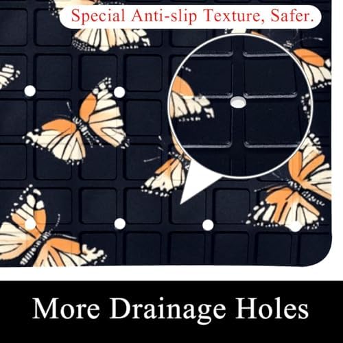 Baby Bath Mat Non Slip 26.8"x15.1" Bathtub Mat - Image 2