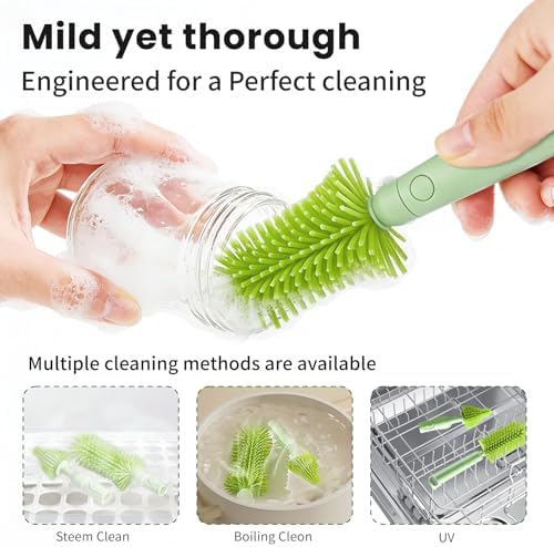 LEQXGO Travel Baby Bottle Cleaner Kit - Image 3