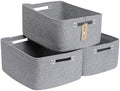 MiniArk Large Storage Baskets for Shelves, Baby Nursery, Toy Baskets Box by MiniArkStorageBasketsHome