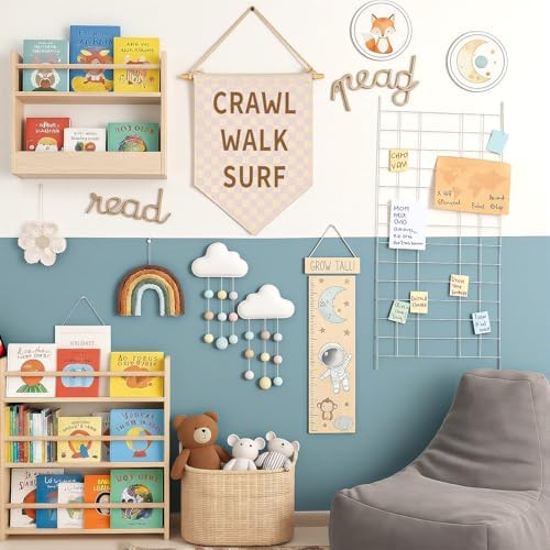 Crawl Walk Surf Banner-Nursery Baby Room Playroom Wall Decoration-Baby - Image 2