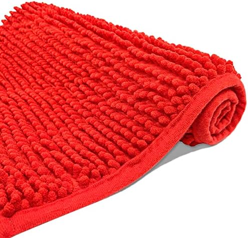Chenille Bath Mat Microfiber Floor Mat Baby Bath Mat by Eanpet