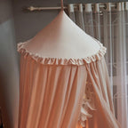 Bed Canopy for Girls, Princess Crib Canopy for Nursery, Dreamy Soft Hanging - Image 7