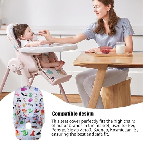 High Chair Cushion, High Chair Cover - Image 3