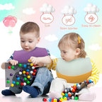 Mepase Silicone Bibs Waterproof Silicone Baby Bibs - Image 6