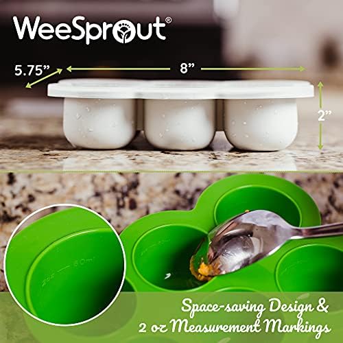 WeeSprout Silicone Baby Food Freezer Tray - Image 5