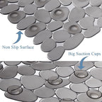 Webos Bath Shower Mat Non Slip: Extra Large Pebble Bathtub mat - Image 4