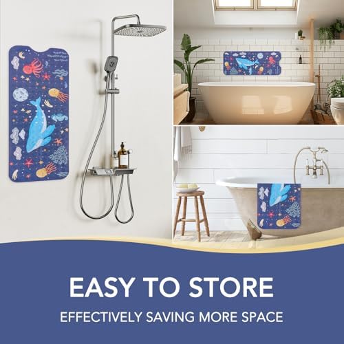 PRATIQUE Kids Bath Mat for Tub Non Slip，40 X 16 Inch Extra Long Kids Bathtub - Image 5