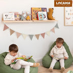 Lacama Nursery Decor Boho Pennant Banner Flags, Toddler Girl Room Decor - Image 6