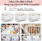2-Pack Hanging Diaper Organizer - Image 7