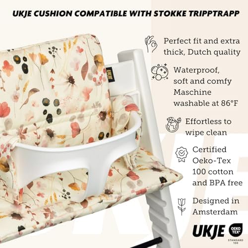 Cushion for Stokke Tripp Trapp High Chair, Waterproof & Machine Washable - Image 2