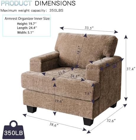 Rexulqo Oversized Accent Chair - Image 6