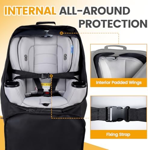 Orzbow Padded Car Seat Travel Bag - Image 2