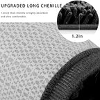 Chenille Bath Mat Non-Slip Microfiber Floor Mat Baby Bath Mat - Image 5