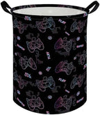 Game hamper, Waterproof foldable Kids laundry basket, Nursery Hamper, Kids Room by FXOCSHE