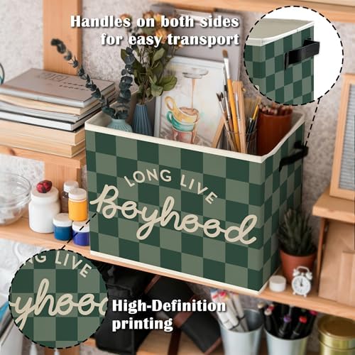 Long Live Boyhood Boys Storage Bins Box - Image 5