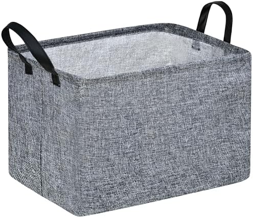 Rec Box Hamper Storage Basket Collapsible Organizer Bin Gift Shelf Baskets by VAIVUSTO