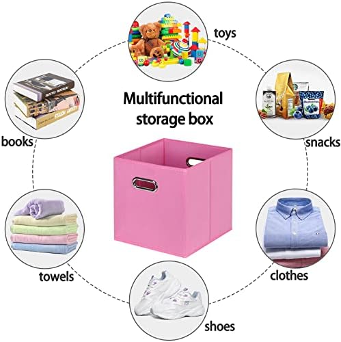 STOREONE Fabric Storage Bins Cubes Baskets Containers- - Image 3