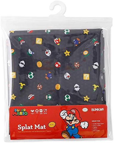 Bumkins Baby Splat Mat for Under High Chair, Babies Toddlers Eating Mess Mat - Image 6