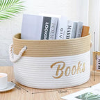 Blushtier 2 Pack Baby Book Baskets - Image 2