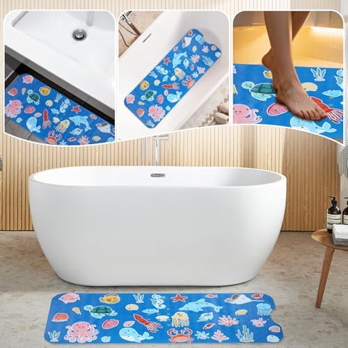 Bath Tub Shower Mat Non Slip Kids Bathtub Mat Anti Slip Baby Bath Mat - Image 5