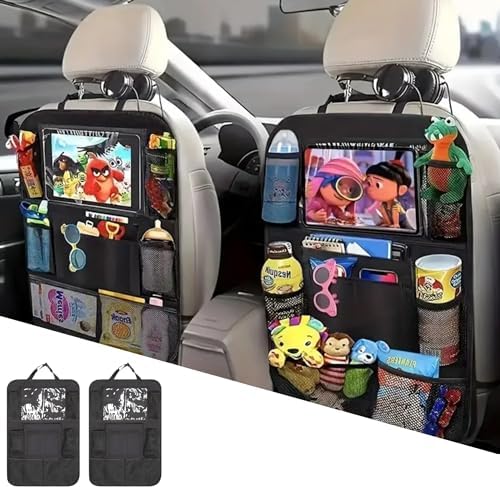 Car Backseat Organizer, Kids Seat Pockets, Back Seat Protector, Durable Strong by CAMREST